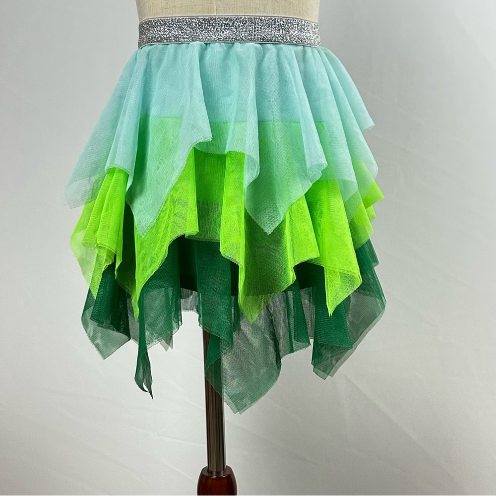 WAY TO CELEBRATE St. Patrick's Day Fairy mesh tiered skirt - size xs (4-5)